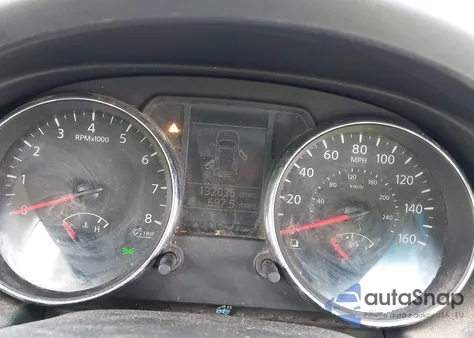 2015 Nissan Rogue Select S из США, поврежденный, VIN JN8AS5MTXFW157027